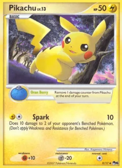 Pikachu Stamped