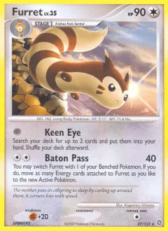 Furret Reverse Holo