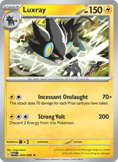 Luxray Reverse Holo