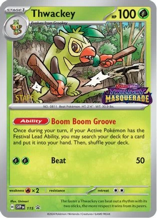 Thwackey Prerelease Staff #115