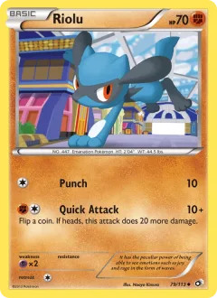 Riolu Reverse Holo
