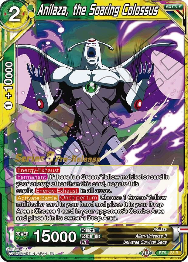 Anilaza, the Soaring Colossus [Pre-Release] #BT9-123