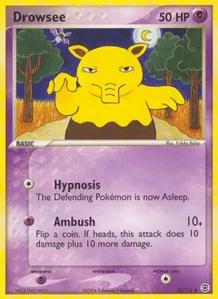 Drowzee Reverse Holo