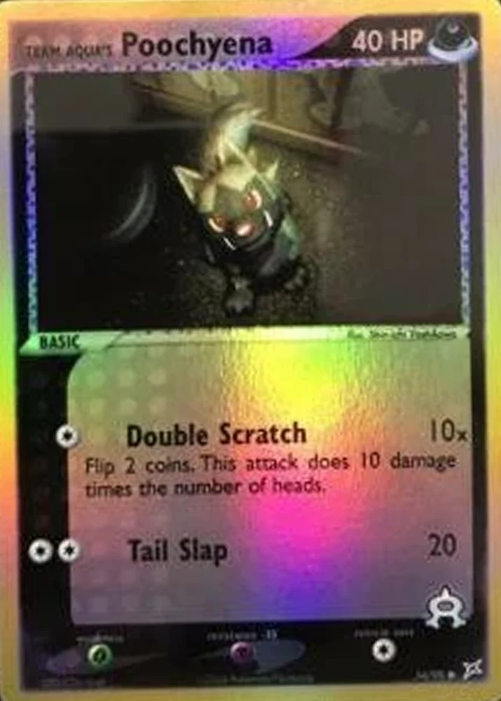 Poochyena Reverse Holo #54