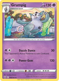 Grumpig Reverse Holo