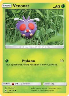Venonat Reverse Holo