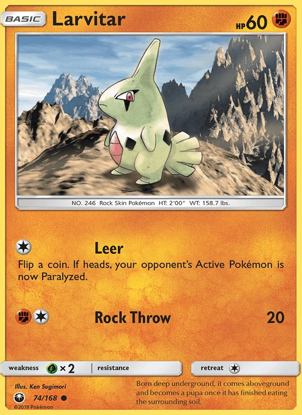 Larvitar #74