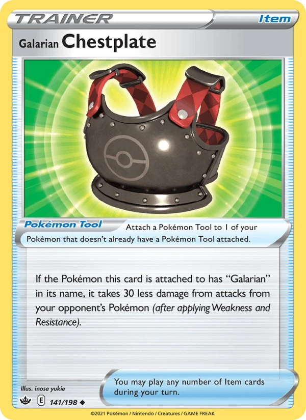 Galarian Chestplate #141