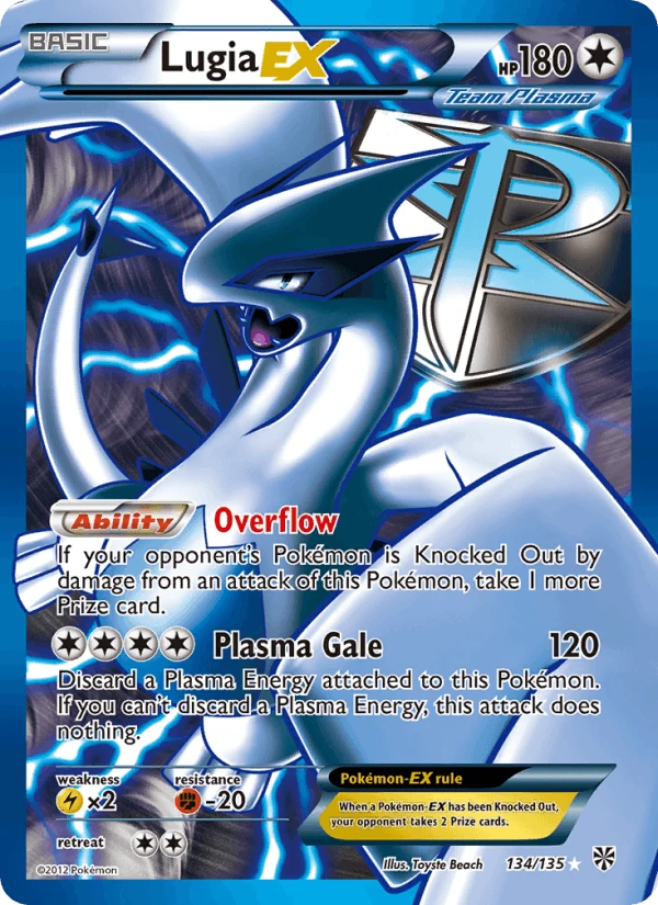 Lugia Ex #134