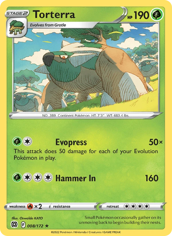 Torterra Holo #8