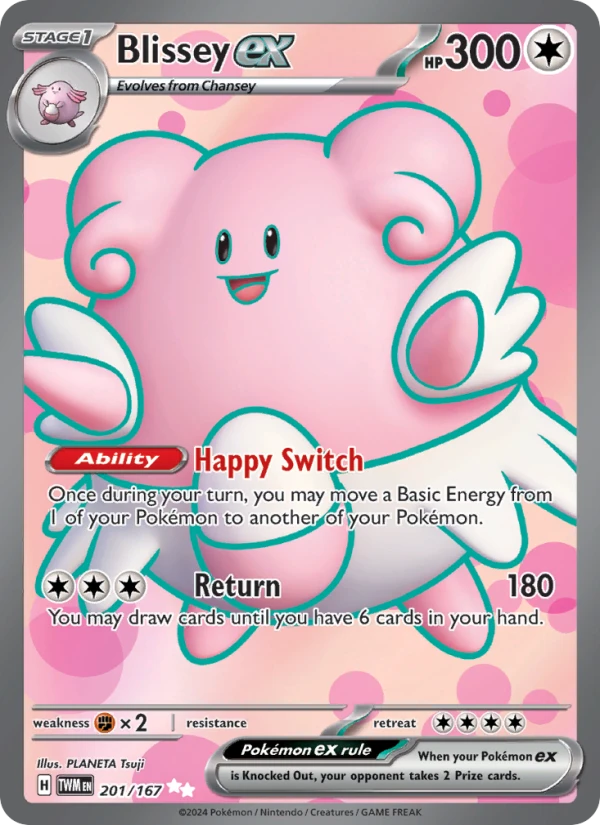 Blissey Ex #201