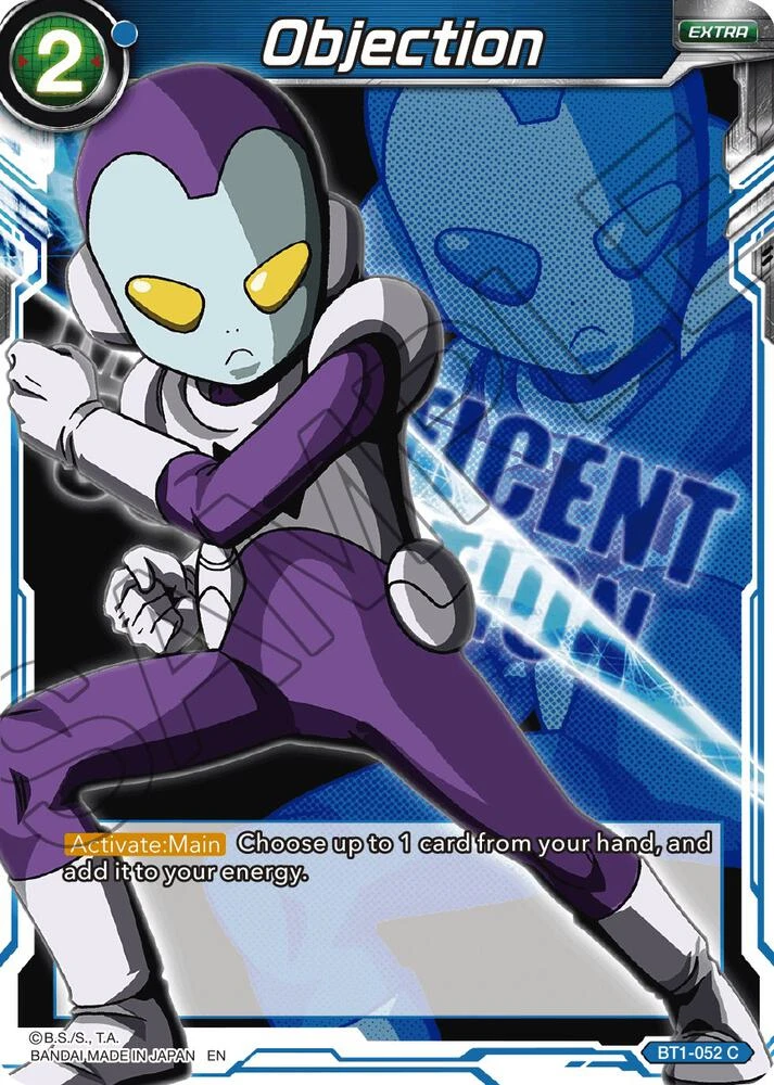 Objection [Expansion Deck Box Set 07: Magnificent Collection - Fusion Hero] #BT1-052