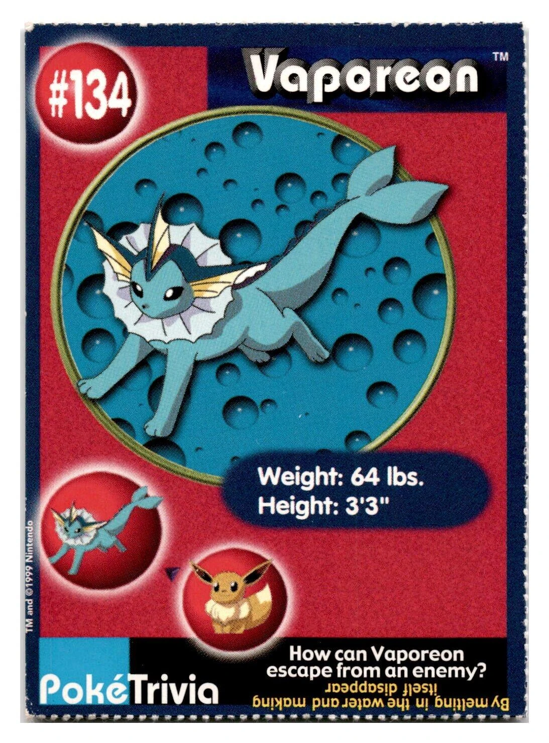 Vaporeon #134
