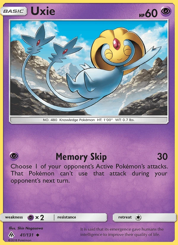 Uxie Reverse Holo #41