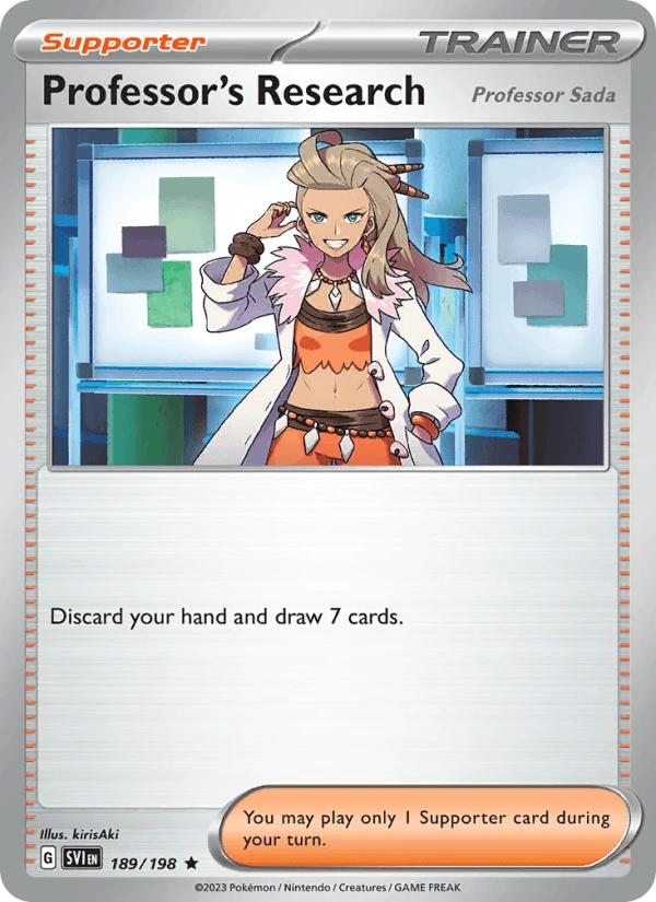 Professor's Research: Professor Sada #189