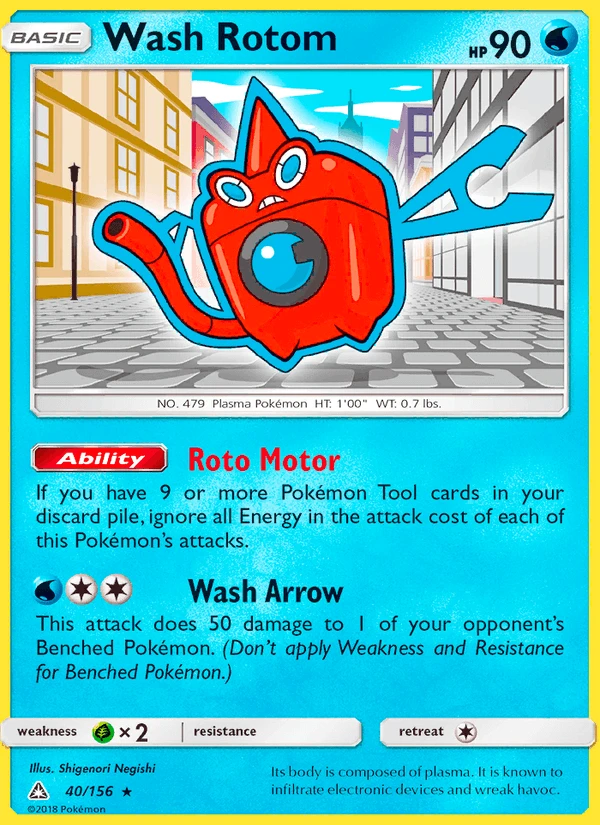 Wash Rotom #40
