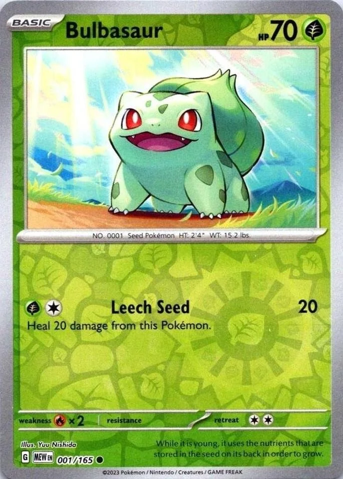 Bulbasaur Reverse #1
