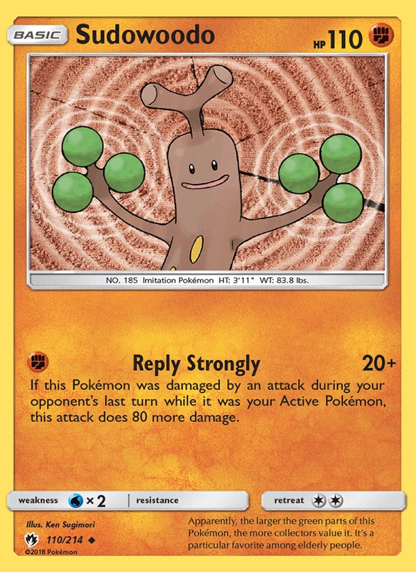 Sudowoodo #110