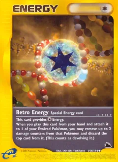 Retro Energy Reverse Holo