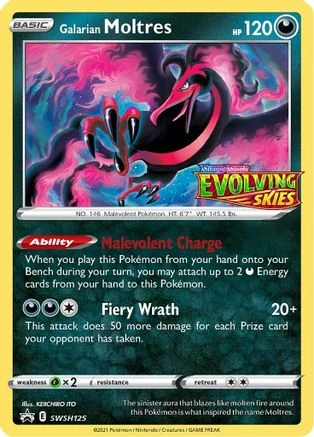 Galarian Moltres #SWSH125