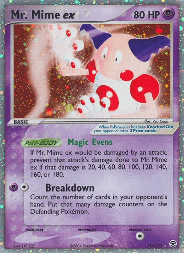 Mr Mime Ex #111