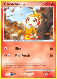 Chimchar Reverse Holo
