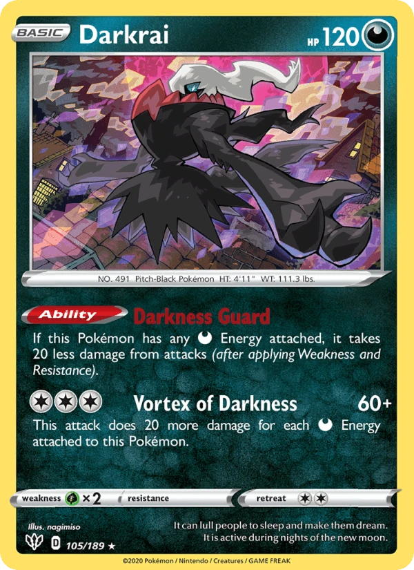 Darkrai Cosmos Holo #105