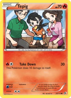 Tepig Reverse Holo