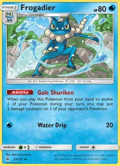 Frogadier Reverse Holo
