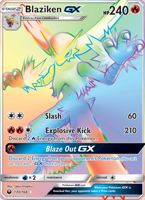 Blaziken Gx #170