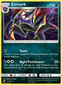 Zoroark Reverse Holo