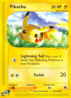 Pikachu Reverse Holo