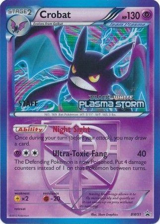 Crobat Prerelease Staff #BW51