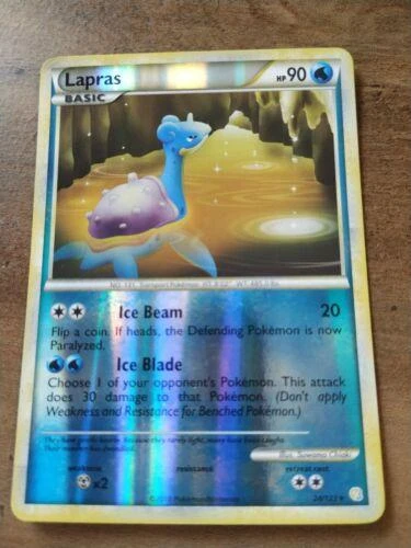 Lapras Reverse Holo #24
