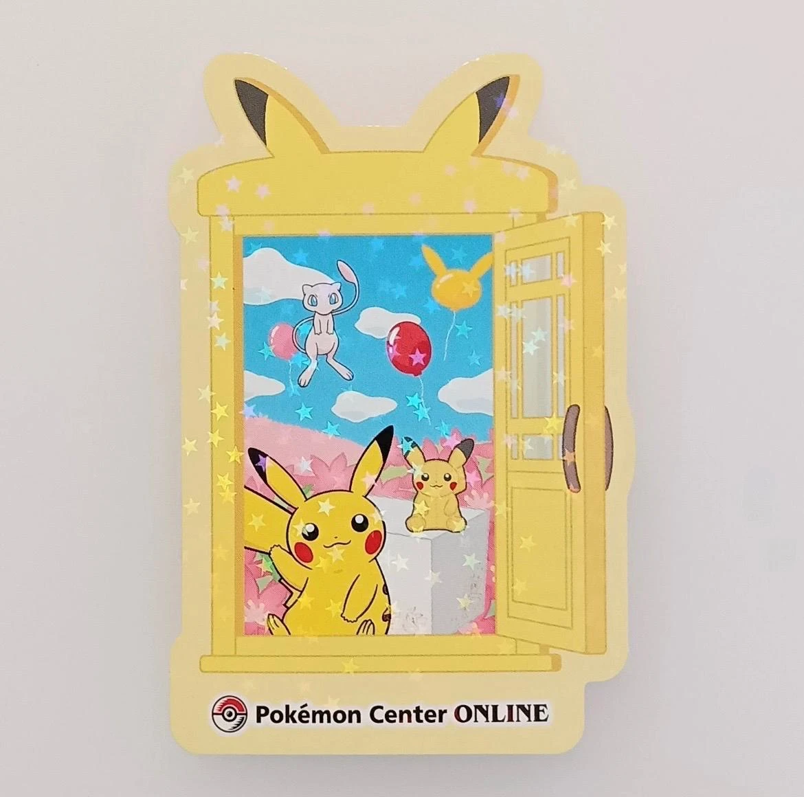 Pikachu Award Sticker Holo