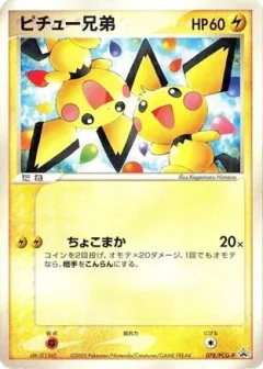 Pichu Bros Pikachu's Summer Festival