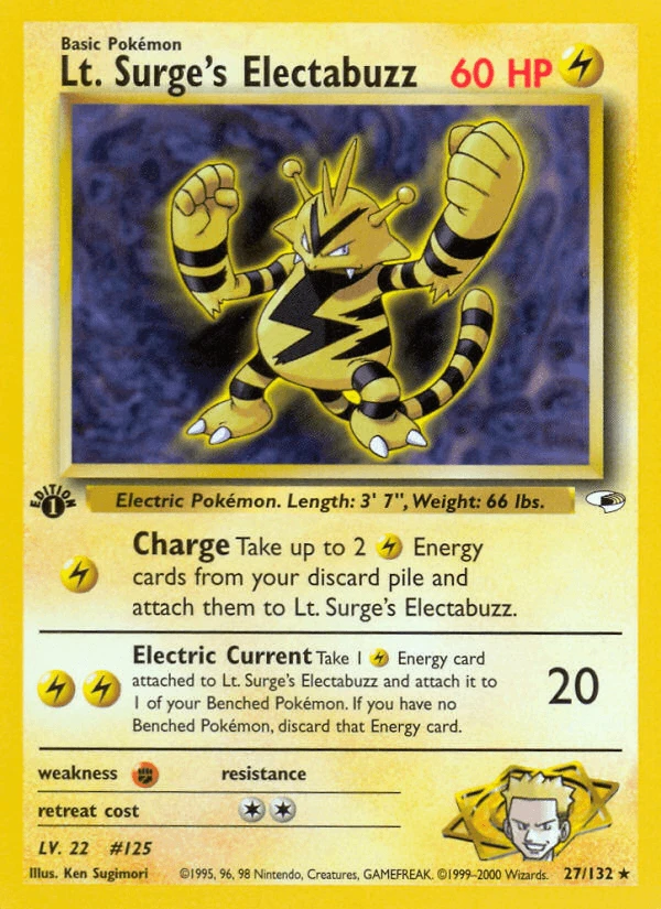 Lt Surge's Electabuzz #27