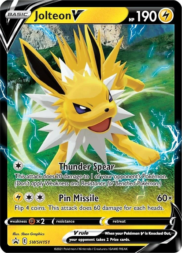 Jolteon V Swsh151