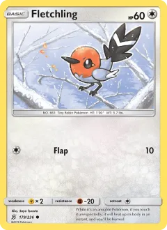 Fletchling Reverse Holo