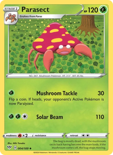 Parasect Reverse Holo