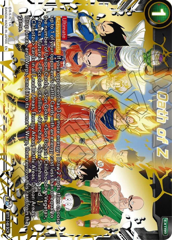 Oath of Z #BT17-149
