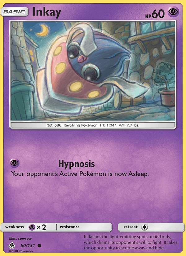 Inkay Reverse Holo #50