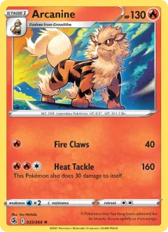 Arcanine Reverse Holo