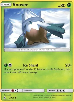 Snover Reverse Holo