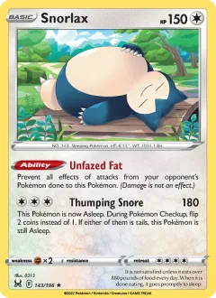 Snorlax Holo