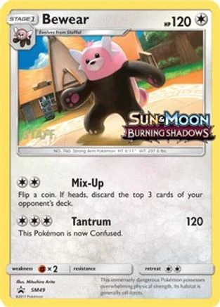 Bewear Prerelease Staff #SM49