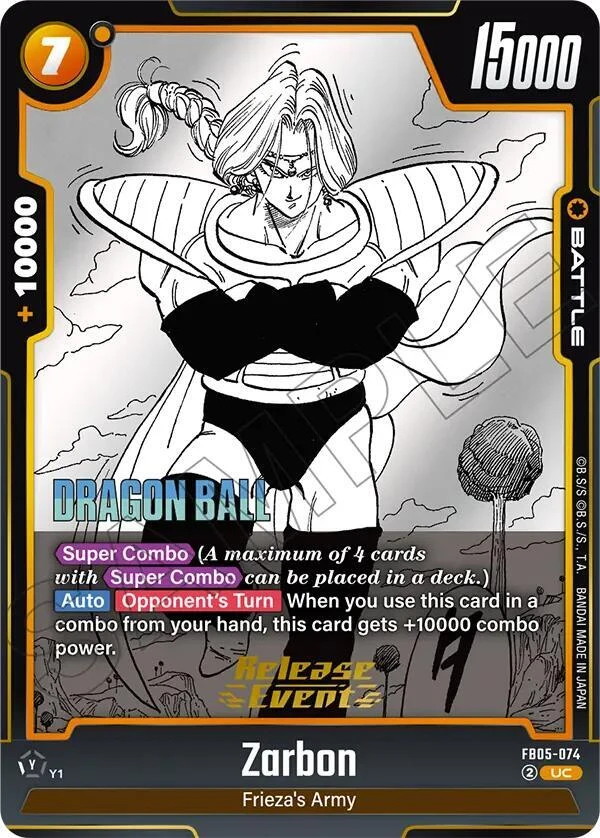 Zarbon [Release Event Manga Art] #FB05-074