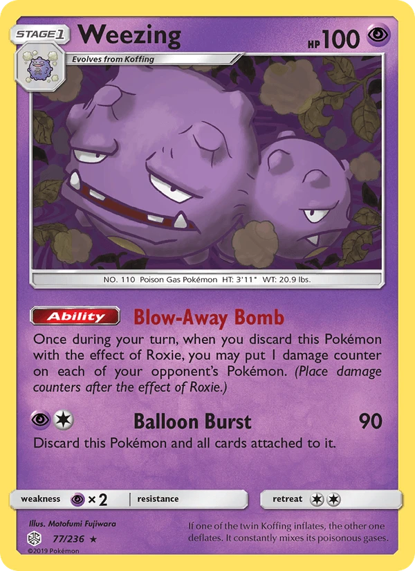Weezing #77