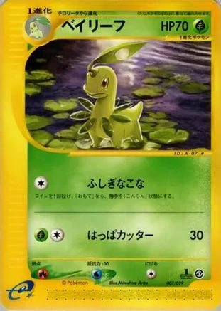 Bayleef 1st Edition #7