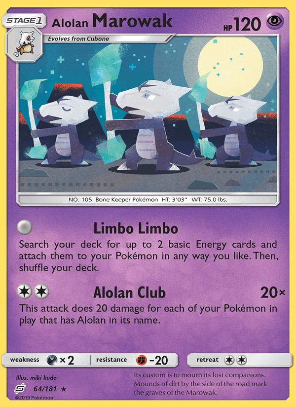 Alolan Marowak #64